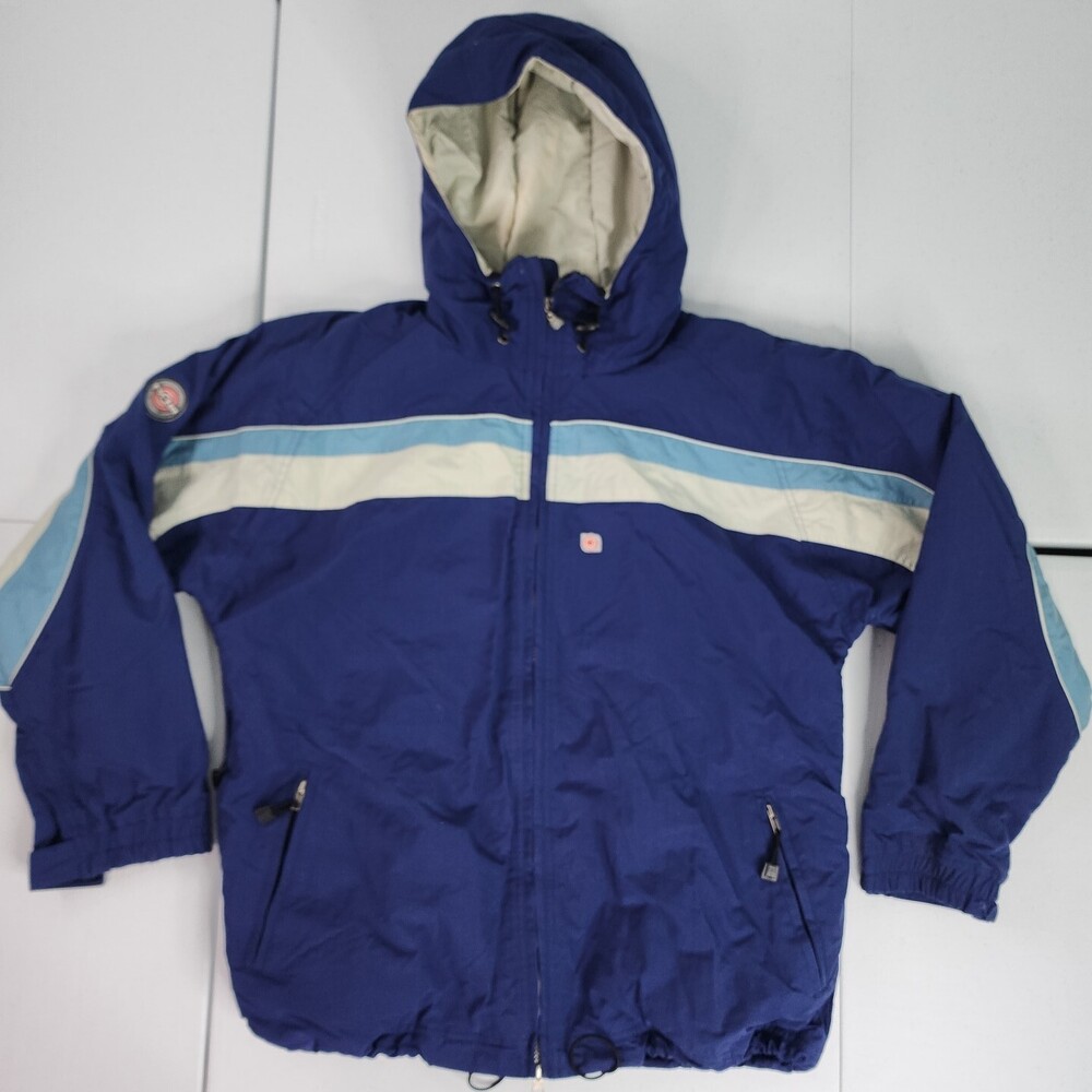 Vintage w Rip Twist Snowboarding GenTech Men XL Navy Jacket Y2K/late 90s Ski